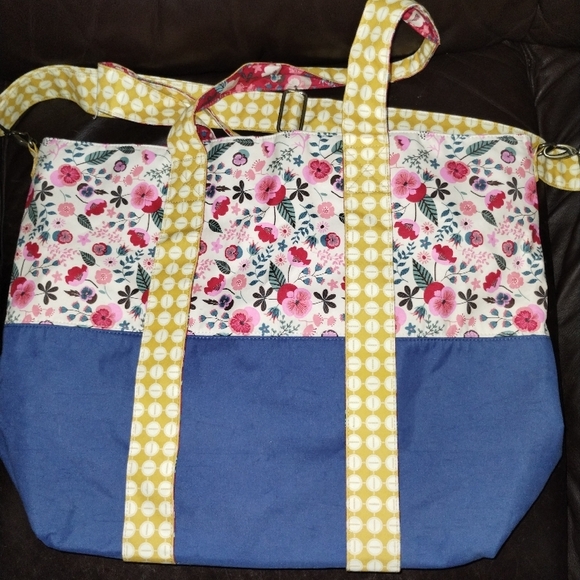 Matilda Jane Floral and Blue Women's Bag - Picture 5 of 6